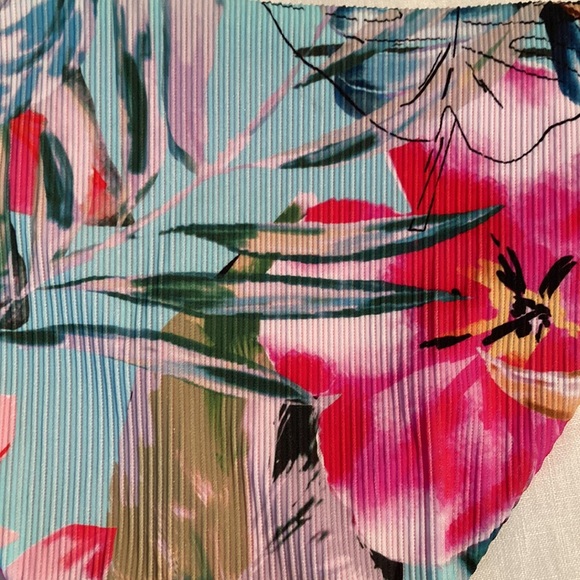 TiniBikini Bikini bottom reversible floral to pink fuchsia M - Picture 5 of 13